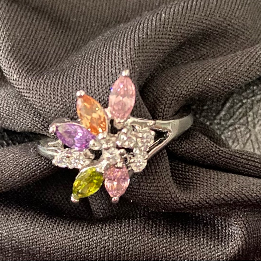 Multi Gemstone Ring